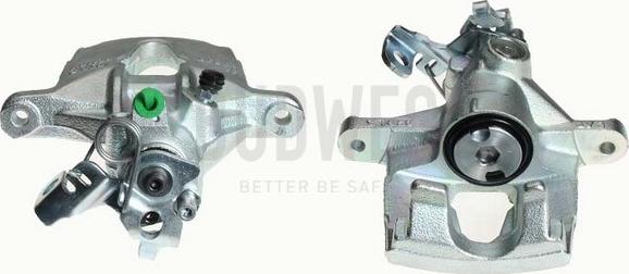 Budweg Caliper 343581 - Тормозной суппорт autospares.lv