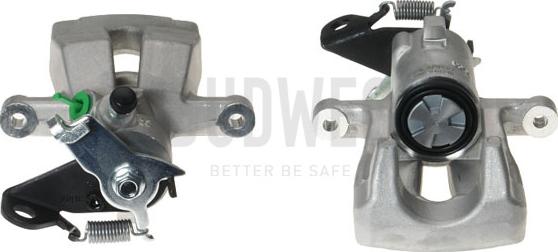 Budweg Caliper 343587 - Тормозной суппорт autospares.lv