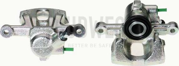 Budweg Caliper 343698 - Тормозной суппорт autospares.lv