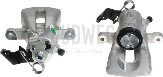 Budweg Caliper 343070 - Тормозной суппорт autospares.lv