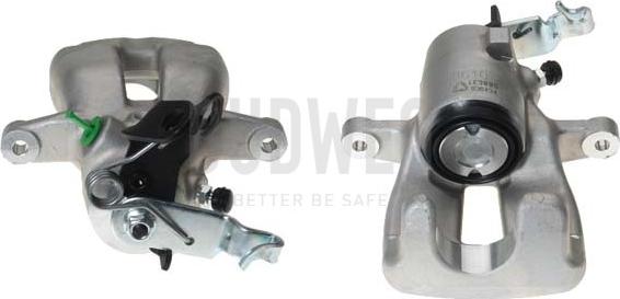 Budweg Caliper 343895 - Тормозной суппорт autospares.lv