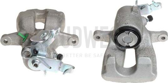 Budweg Caliper 343893 - Тормозной суппорт autospares.lv