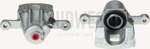 Budweg Caliper 343800 - Тормозной суппорт autospares.lv