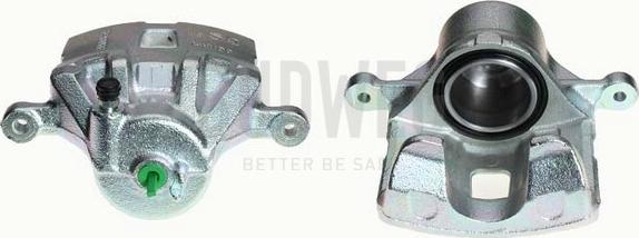 Budweg Caliper 343807 - Тормозной суппорт autospares.lv