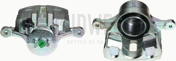 Budweg Caliper 343795 - Тормозной суппорт autospares.lv