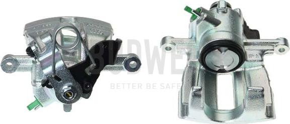 Budweg Caliper 343743 - Тормозной суппорт autospares.lv