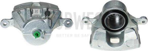 Budweg Caliper 343713 - Тормозной суппорт autospares.lv