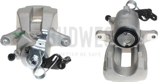 Budweg Caliper 342961 - Тормозной суппорт autospares.lv