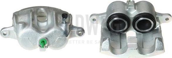 Budweg Caliper 342452 - Тормозной суппорт autospares.lv