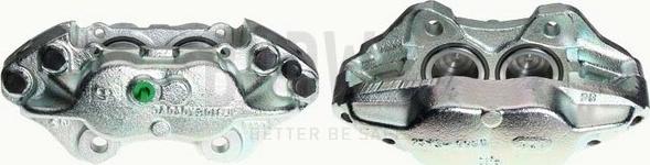 Budweg Caliper 342042 - Тормозной суппорт autospares.lv