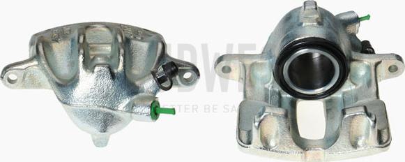 Budweg Caliper 342137 - Тормозной суппорт autospares.lv