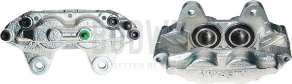 Budweg Caliper 342339 - Тормозной суппорт autospares.lv