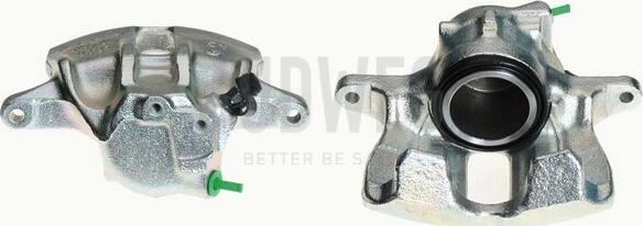 Budweg Caliper 342249 - Тормозной суппорт autospares.lv