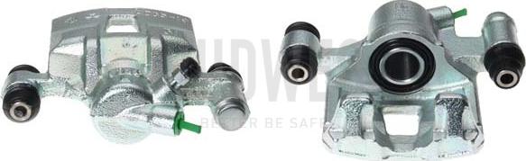 Budweg Caliper 342208 - Тормозной суппорт autospares.lv