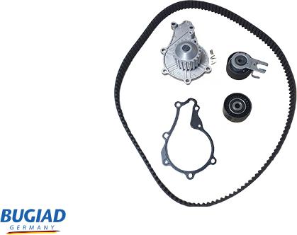 Bugiad BTB56521 - Водяной насос + комплект зубчатого ремня ГРМ autospares.lv
