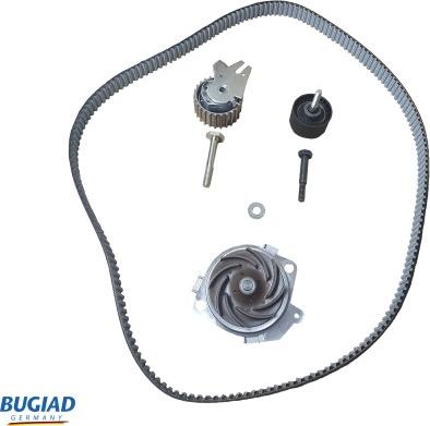 Bugiad BTB56527 - Водяной насос + комплект зубчатого ремня ГРМ autospares.lv