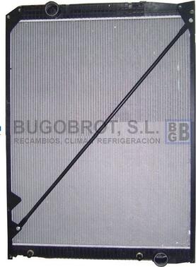 BUGOBROT 40-MB0007 - Радиатор, охлаждение двигателя autospares.lv