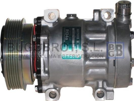 BUGOBROT 50-4628 - Компрессор кондиционера autospares.lv