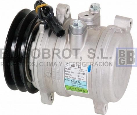 BUGOBROT 50-4017X - Компрессор кондиционера autospares.lv