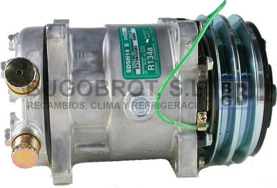 BUGOBROT 50-5407 - Компрессор кондиционера autospares.lv