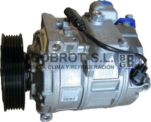 BUGOBROT 51-4471909590 - Компрессор кондиционера autospares.lv