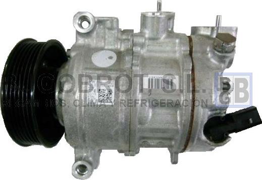 BUGOBROT 51-4471504200 - Компрессор кондиционера autospares.lv