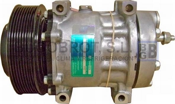 BUGOBROT 51-4147 - Компрессор кондиционера autospares.lv