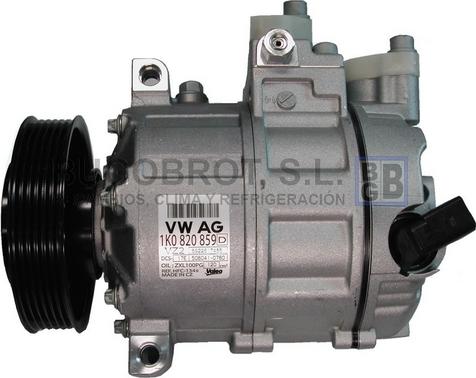 BUGOBROT 51-410270 - Компрессор кондиционера autospares.lv