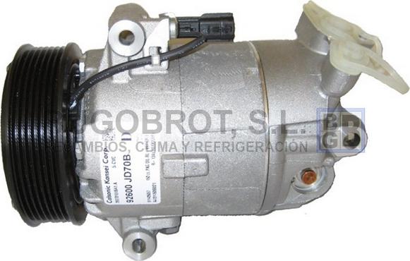 BUGOBROT 51-506041 - Компрессор кондиционера autospares.lv