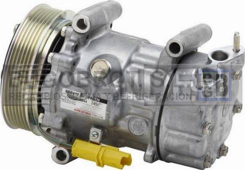 BUGOBROT 51-1450 - Компрессор кондиционера autospares.lv