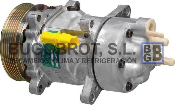 BUGOBROT 51-1437 - Компрессор кондиционера autospares.lv