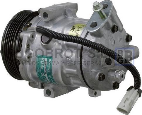 BUGOBROT 51-1550 - Компрессор кондиционера autospares.lv