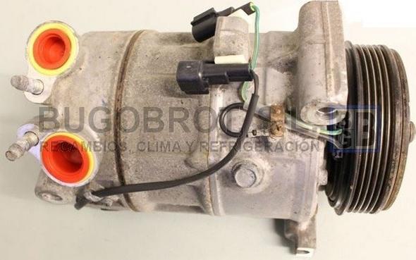 BUGOBROT 51-1650 - Компрессор кондиционера autospares.lv