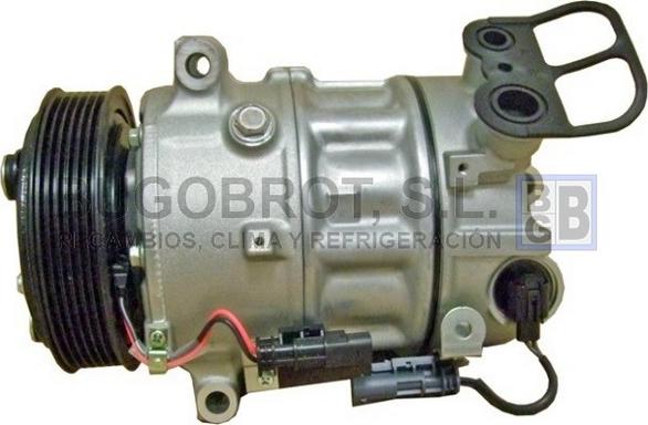 BUGOBROT 51-1664 - Компрессор кондиционера autospares.lv