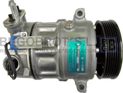 BUGOBROT 51-1604 - Компрессор кондиционера autospares.lv