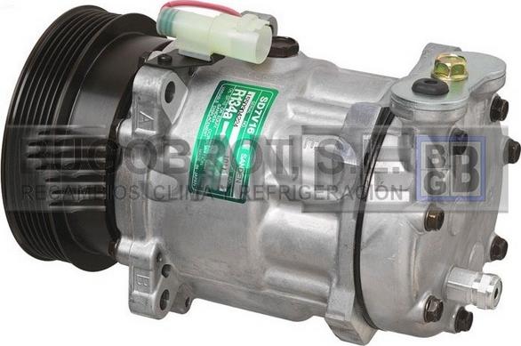 BUGOBROT 51-1016 - Компрессор кондиционера autospares.lv