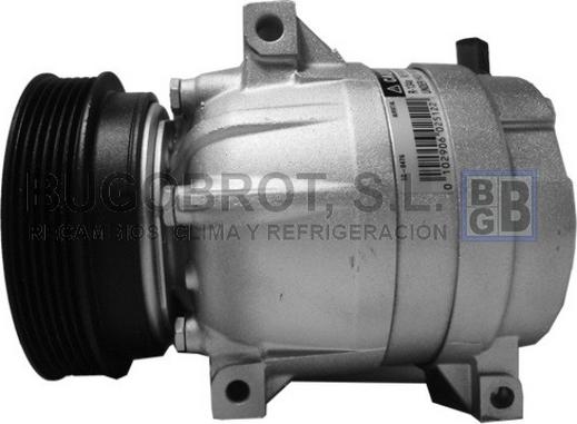 BUGOBROT 51-1140117 - Компрессор кондиционера autospares.lv