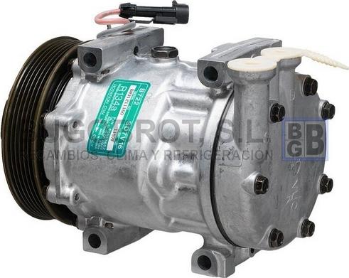 BUGOBROT 51-1157 - Компрессор кондиционера autospares.lv