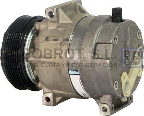 BUGOBROT 51-1140105 - Компрессор кондиционера autospares.lv