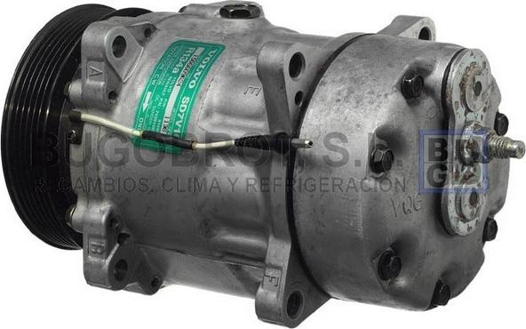 BUGOBROT 51-1136 - Компрессор кондиционера autospares.lv