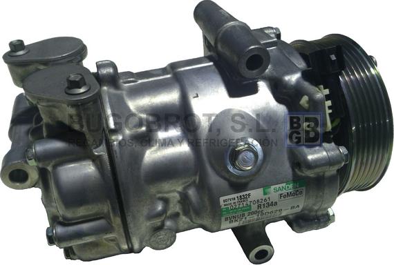 BUGOBROT 51-1845 - Компрессор кондиционера autospares.lv