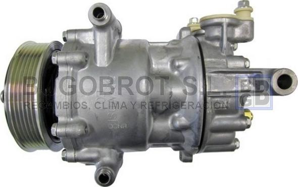 BUGOBROT 51-1834F - Компрессор кондиционера autospares.lv