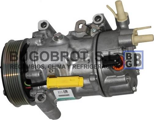 BUGOBROT 51-1369 - Компрессор кондиционера autospares.lv