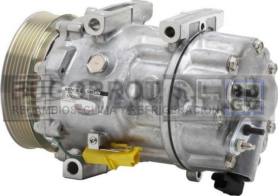 BUGOBROT 51-1308 - Компрессор кондиционера autospares.lv