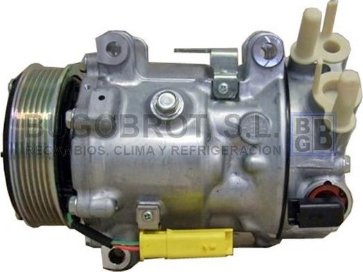 BUGOBROT 51-1322 - Компрессор кондиционера autospares.lv