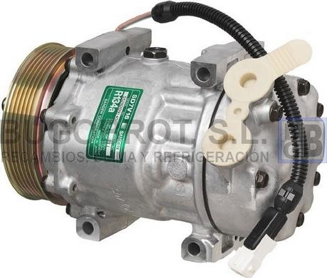 BUGOBROT 51-1211 - Компрессор кондиционера autospares.lv