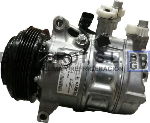 BUGOBROT 51-1749 - Компрессор кондиционера autospares.lv