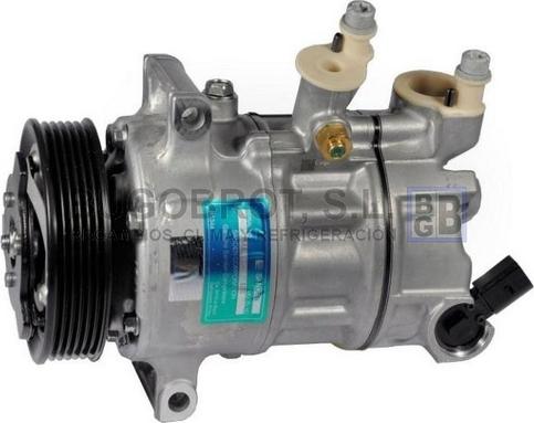 BUGOBROT 51-1701-P - Компрессор кондиционера autospares.lv