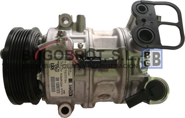 BUGOBROT 51-1735 - Компрессор кондиционера autospares.lv