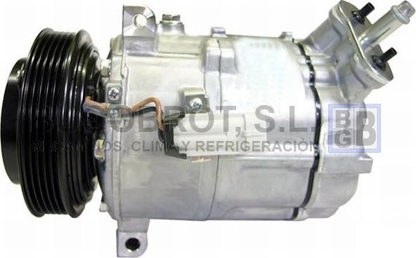 BUGOBROT 51-8628 - Компрессор кондиционера autospares.lv